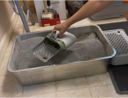 Cat Litter Scooper with Holder, Upgraded Cat Litter Shovel with Bags, Cat Scooper with Extra 60Count Litter Waste Bags, Large Capacity Portable Litter Shovel - Image 5
