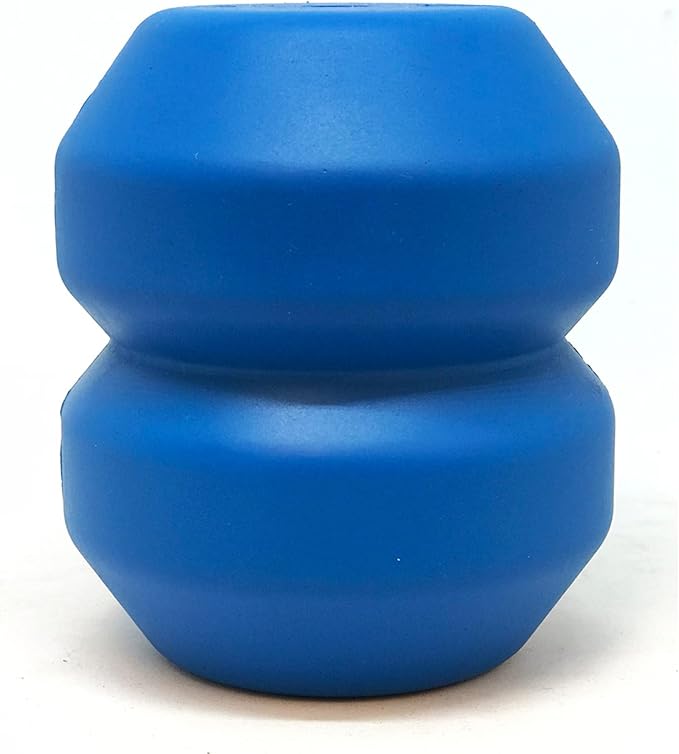SodaPup Industrial Dog Double Trouble – Durable Dog Treat Dispenser & Chew Toy Made in USA from Non-Toxic, Pet-Safe, Food Safe Natural Rubber for Mental Stimulation, Problem Chewing, Calming & More