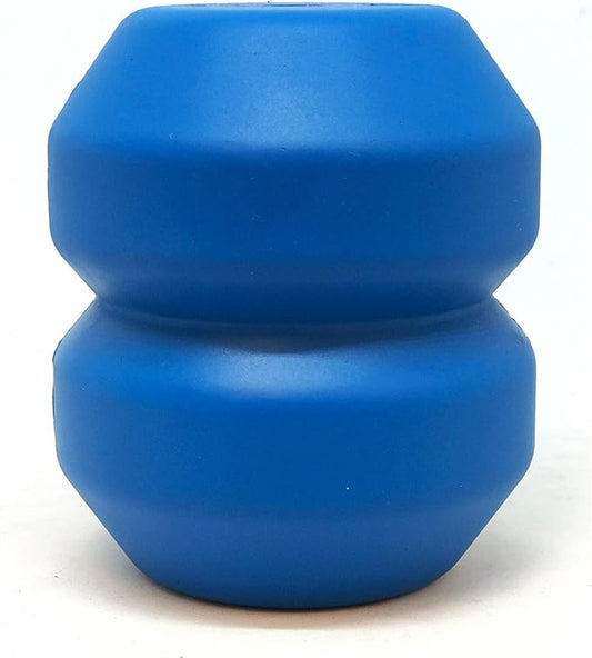 SodaPup Industrial Dog Double Trouble – Durable Dog Treat Dispenser & Chew Toy Made in USA from Non-Toxic, Pet-Safe, Food Safe Natural Rubber for Mental Stimulation, Problem Chewing, Calming & More