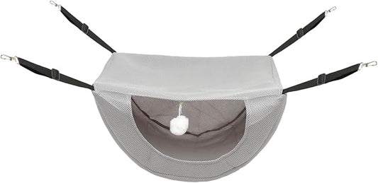 Comfortable Pet Hanging Nest Hammock for Cats and Animals Breathable Mesh Easy to Stylish Design for Home Use Resting Bed