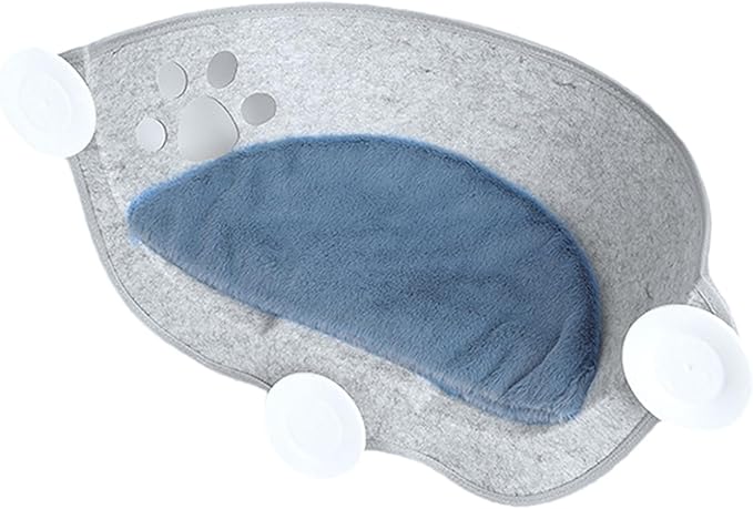 Window Hammock for Cats with Suction Cups Lounging Bed Perch Breathable Cloth Resting Bed Hammock