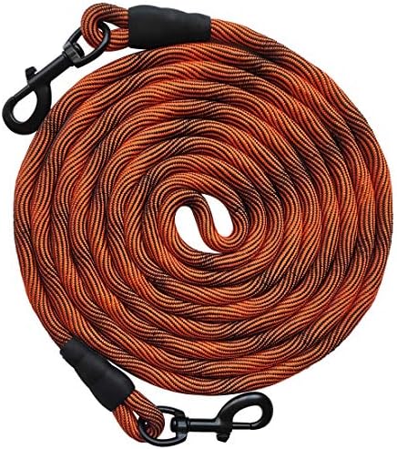 BTINESFUL 8/12/20/30/50/75ft Dog Tie Out Long Tether Rope Dog Lead for Yard by BTINESFUL