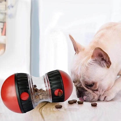 Dog Food Puzzle Toys, Adjustable Dog Treat Dispensing Dogs Toys, Interactive Chase Slow Feeder for Boredom and Stimulating, IQ Training for Small Medium Dogs