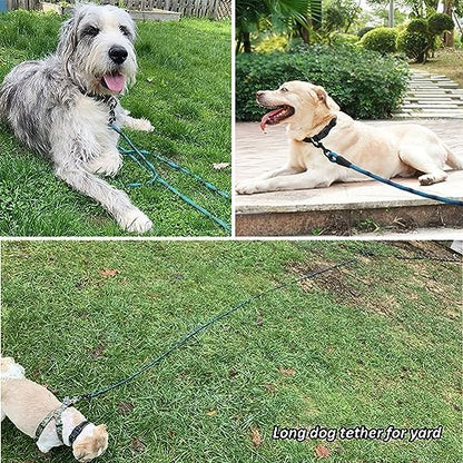 BTINESFUL Dog Tie Out Long Tether Rope Dog Lead for Yard 8/12/20/30/50/75ft - Image 5