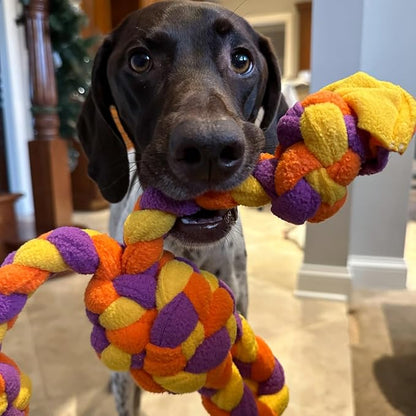 Tall Tails G.O.A.T. Greatest of All Toys Braided Soft Tug Toy for Dogs