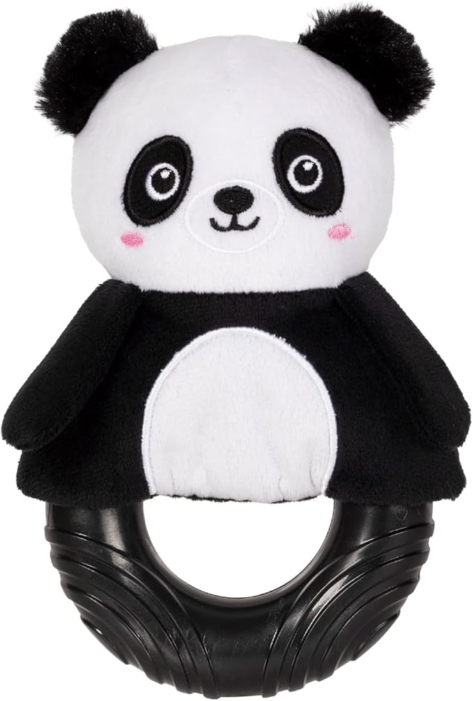 Fringe Studio Rubber Dog Toy, STU-Panda-OUS!, Pet Shop Collection (519081)