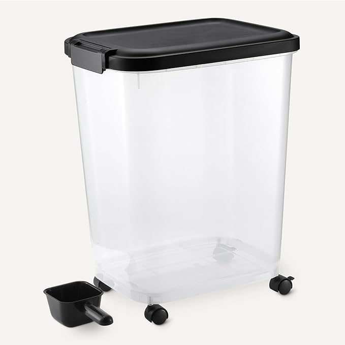 Amazon Basics Pet Food Storage Container 30lbs