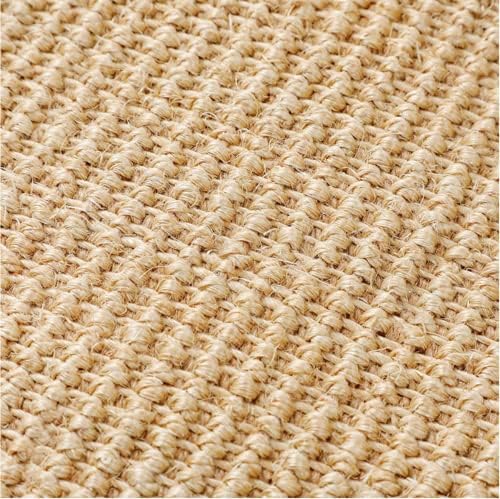 SHENGOCASE 4-Pack 8" x 14" Sisal Cat Scratching Mat Pad with Hook & Loop Tapes, Replacement Sisal Pad Mat for Cat Tree Tower, Window Perch, Shelves - Image 6