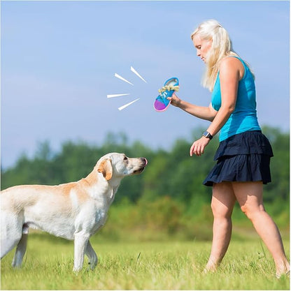 WishLotus Dog Squeaky Toys, Shoes-Shaped Dogs Chew Toys Tear-Resistant Dogs Plush Toys for Teeth Grinding & Relieve Boredom for Dog Gifts (Blue)