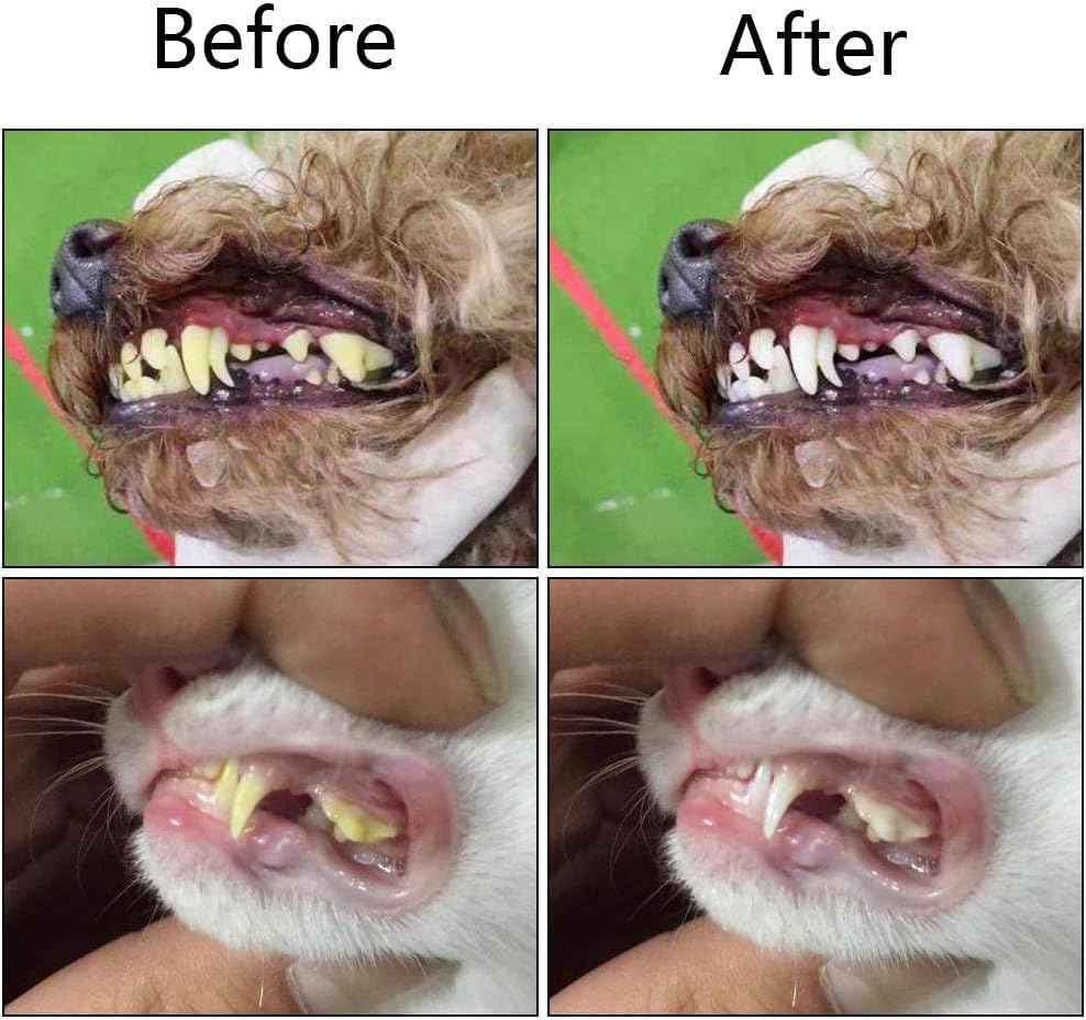 Orgrimmar 8 Pcs 3-Sided Pet Toothbrush Dog Cat Mouth Dental Teeth Care - Image 7