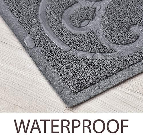 PetLike 2pk 30x18 inch Cat Litter Box Mat, Thick Kitty Litter Trapping Mat, Durable,Waterproof &Washable with Non-Slip Backing, Soft on Kitty Paws and Easy to Clean, BPA Free - Image 6