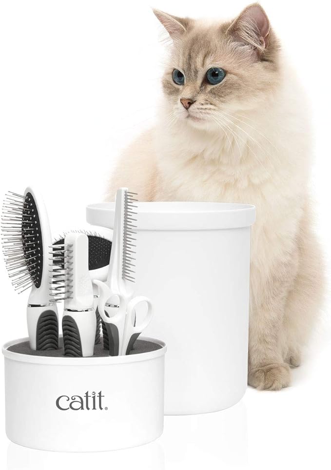 Catit Senses 2.0 Long Hair Cat Grooming Kit