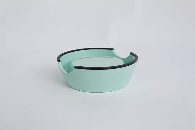 Pet Bowls Stainless Steel Dog Cat Pet Bowl Universal Pet Water and Food Bowls 4 Sizes and 5 Colors Available (XL, Green)