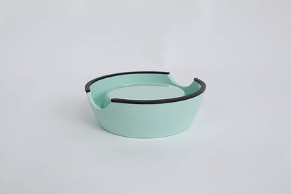 Pet Bowls Stainless Steel Dog Cat Pet Bowl Universal Pet Water and Food Bowls 4 Sizes and 5 Colors Available (XL, Green)