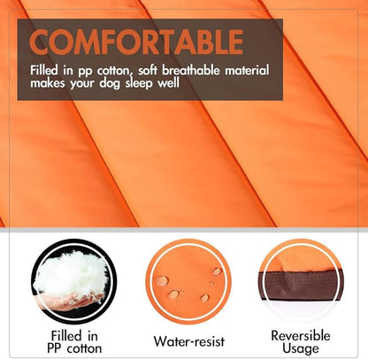 CHEERHUNTING Outdoor Dog Bed, Waterproof, Washable, Large Size, Durable, Water Resistant, Portable and Camping Travel Pet Mat
