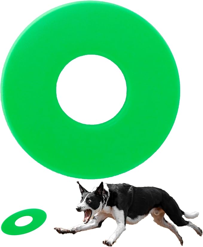 Dog Flying Disc Lightweight, Pets Dog Flying Disc, Floating Water Dog Toy, Dog Launchers Toy, The Best Gift for Your Lovely Pet