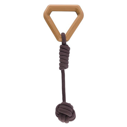 Carhartt Pet Training Tools, Durable Dog Tool for Tug and Fetch, Monkey Fist Dog Pull (Carhartt Brown)
