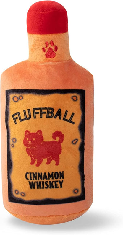 Fringe Studio Plush Dog Toy, FLUFFBALL Cinnamon Whiskey (289715) Medium