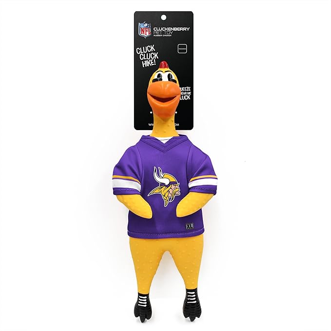 Littlearth NFL Rubber Chicken - Officially Licensed Teams