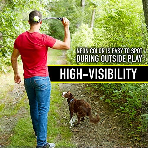 Franklin Sports Ready Set Fetch Squeaker Tennis Ball Dog Toy - 3 Pack - Image 4