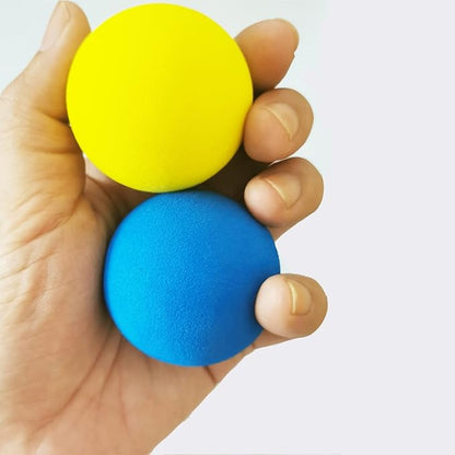Cat EVA Foam Golf Balls for Small Medium and Large Cats, Interactive Silent Ball Toy, 6 Pack