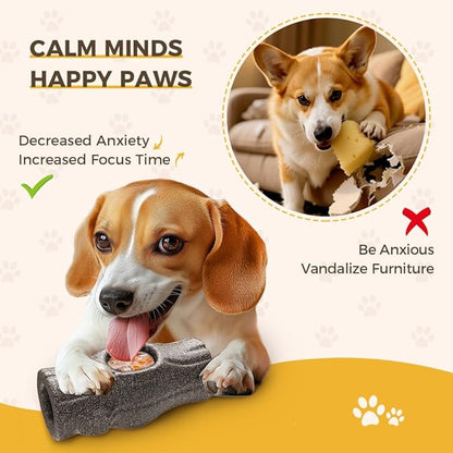 Dog Frozen Treat Toys to Keep Them Busy - Heavy Duty Dog Puzzle Toys with Frozen Mold, Indestructible Aggressive Chew Toys for Large Dogs, Food Grade-Easy to Clean-Reduce Anxiety-Safe Chewing - 2PCS