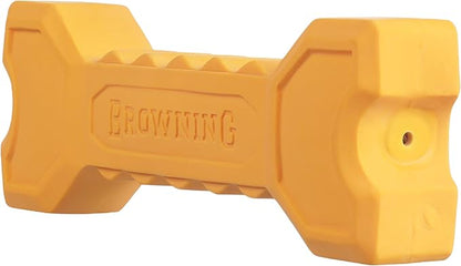 Browning Pet Training Tools, Durable Dog Toys for Tug and Fetch, Bone Squeaker (Gold), One Size