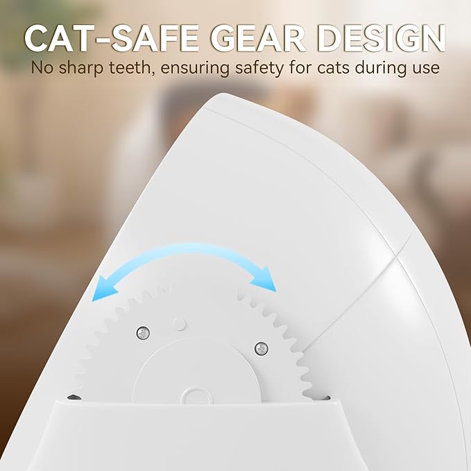 Self Cleaning Litter Box Safety Protection and Odor Control Automatic Litter Box App Control for Cats with Cat Litter Mat, Garbage Bag ＆ Scented Box
