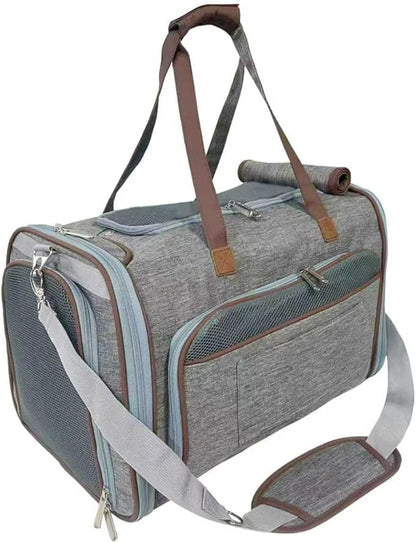 Mr. Peanut's Gold Series Standard Size Airline Compliant Expandable Pet Carrier V3.0