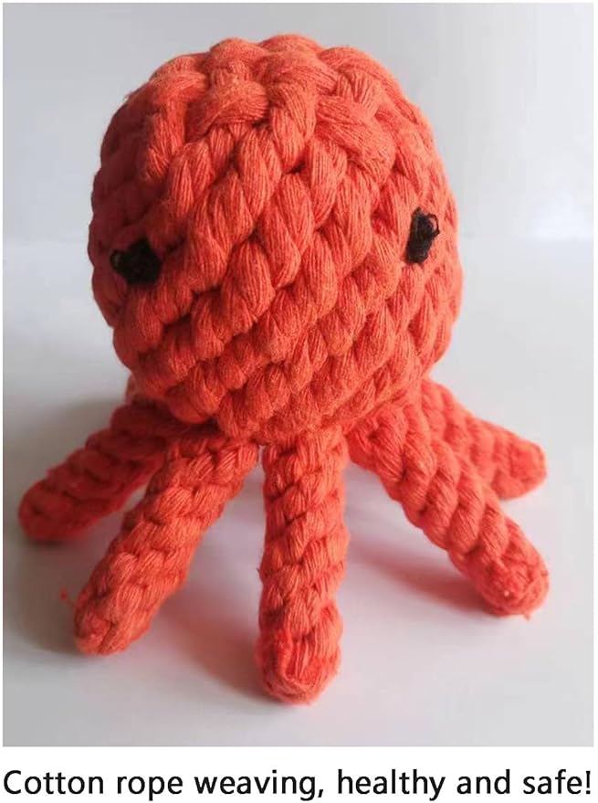 Dog Toys Puppy Teething Chew Toys,Dog Rope Toys,Cat Chew Toys,Safe Braided Rabbit Toys Healthy Gift
