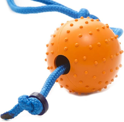 The Nero Ball Classic TM - K-9 Ball On a Rope Reward and Exercise Toy - Police K-9 - Schutzhund