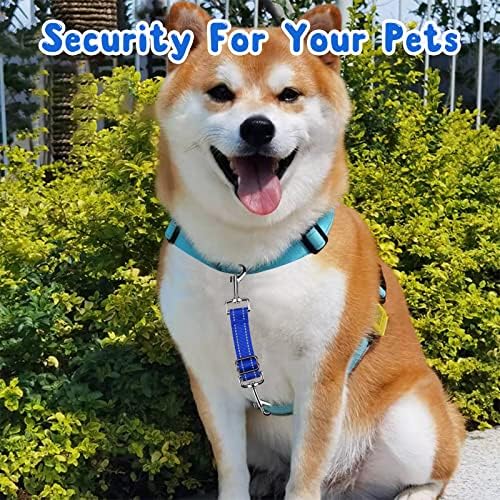 YUEPET Dog Safety Collar Clips 5 Pack Adjustable Prong Collar Backup Clip Reflective Double Ended Backup Clasp Leash Connector for Dog Harness to Collar Safety Clip - Image 6