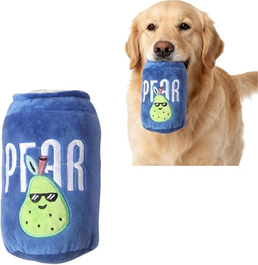 1 Pcs Interactive Dog Toys to Keep Them Busy, Squeaky Dog Toys for Small, Medium Dogs, Puppy Teething Toys for Gentle Chew, Non-Destructive Play (Blue)
