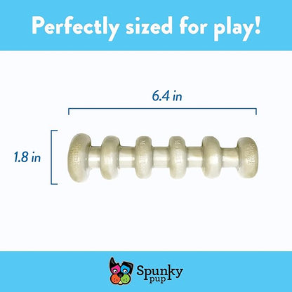Spunky Pup Clean Earth Recycled Stick | Made in USA | Made from 100% Recycled Water Bottles, Gray
