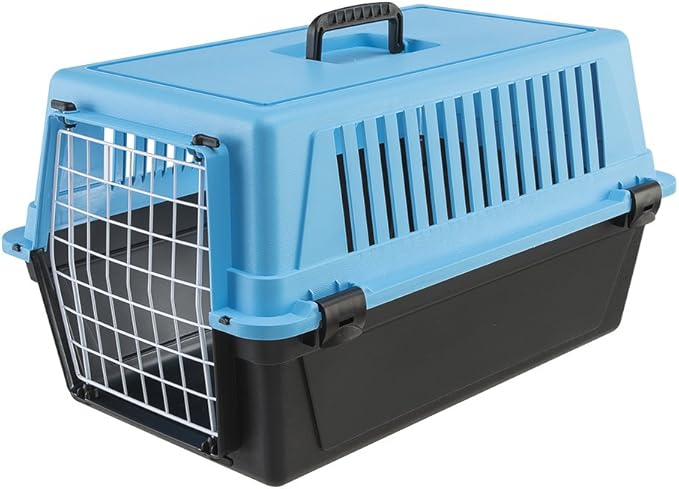 Ferplast Atlas 20 Cat and Dog Carrier, Blue