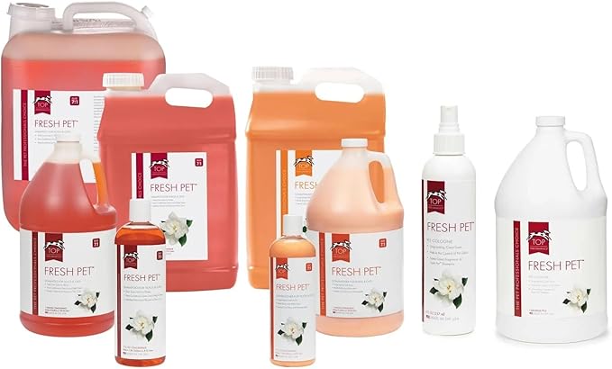 MPP Dog Grooming Pro Fresh Pet Shampoo Conditioner Cologne Mist or Waterless Shampoo (17 oz)