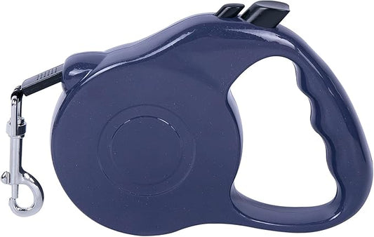 Retractable Dog Leash 16ft, Tangle-Free Expandable Leash for Medium Dogs Up to 33lbs, Easy-Adjust Lock & Anti-Slip Handle for Safe Walks