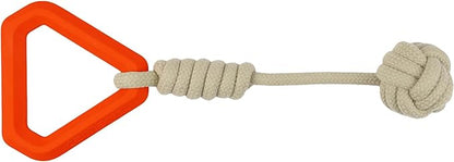 Carhartt Pet Training Tools, Durable Dog Tool for Tug and Fetch, Monkey Fist Dog Pull (Blaze Orange)