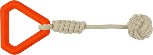 Carhartt Pet Training Tools, Durable Dog Tool for Tug and Fetch, Monkey Fist Dog Pull (Blaze Orange)