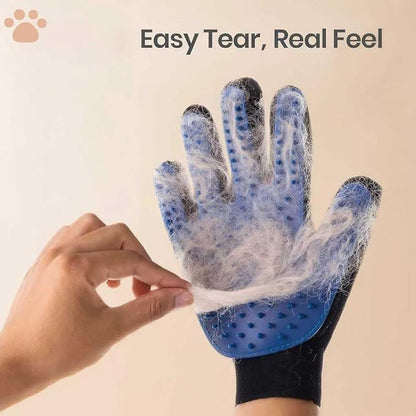 CealumVita Deshedding Glove and Cat Steam Brush,cat grooming set，pet hair removal tool ，with Massage for Dogs and Cats Grooming (Beige spray cmb+gloves-1pair)