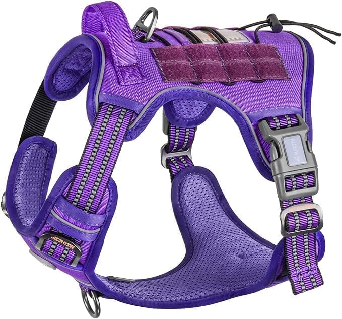 AUROTH Tactical Dog Harness Medium Sized Dog No Pull Adjustable Dog Vest by AurothPets
