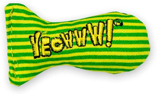 Yeowww Stinkies Catnip Toy, Stripes