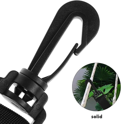 Sosoport 2Pcs Cat Hammock for Cage Hanging Reversible Pet Hammock for Cage Reversible Cat Hanging Bed Adjustable Straps & Plastics Hooks