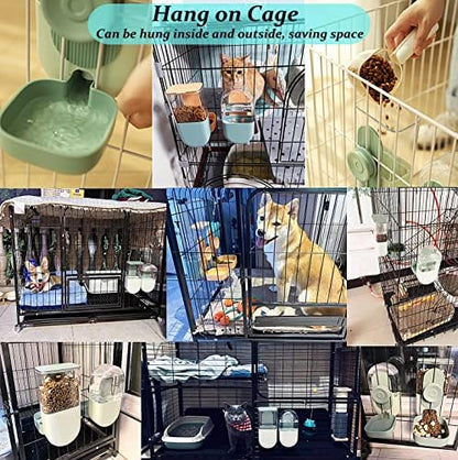 Kenond 35oz Rabbit Food Bowl,Bunny Water Dispenser,Feeders Waterer for Cage - Image 5