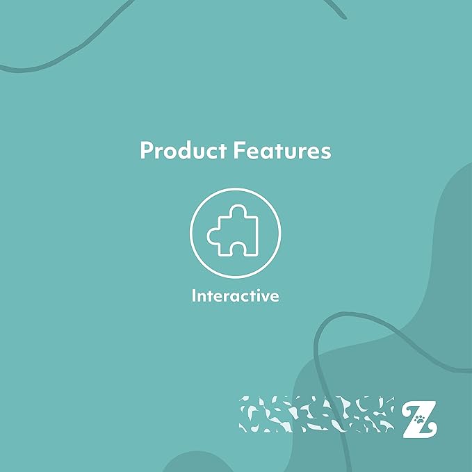 ZippyPaws Burrow- Interactive Dog & Puppy Toys for Boredom, Stimulating Pet Products to Keep them Busy, Hide & Seek Plush Dog Puzzles, Squeaky Enrichment for Small, Medium, & Large Dogs- Boba Milk Tea