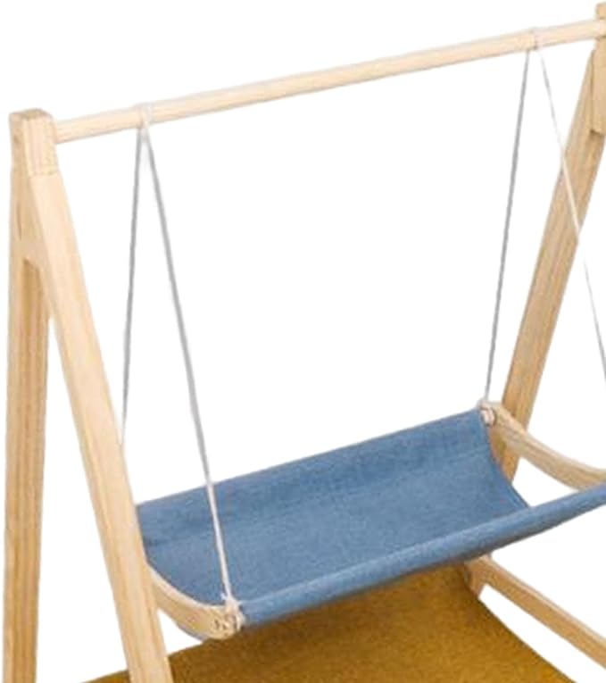 Shelves Perches Breathable Animals Lawn Home 2 Tier Wooden Cat Hammock Bed