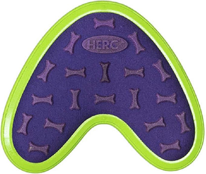 Hero - Outer Armor Boomerang Dog Toy - Dog Chew Toy - Dog Toys - Puppy Toys - Pet Toys - Designed for Medium to Large Sized Dogs from 45-65 lbs - Purple