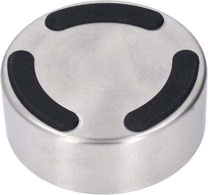 Pssopp Slow Feeder Dog Bowl, Dishwasher Stainless Steel Large Metal Dog Food Bowls with Non Slip Rubber Ring Modern Design Dog Slow Feeder for Medium to Large Dogs (24x17x18cm)