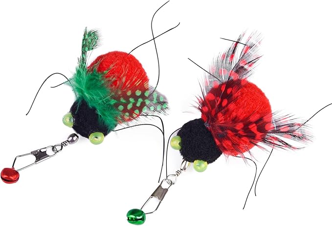 ORSDA Cat Wand Toy, Kitten Toy for Indoor Cat