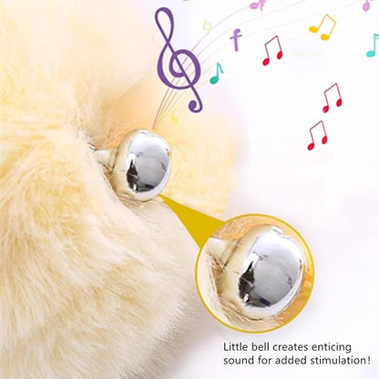 SHENGOCASE 5-Pack Cat Tree Accessories Replacement Toy Ball, Replaceable Cat Spring Ball with Bell, Scratching Post Replacement Hanging Toy
